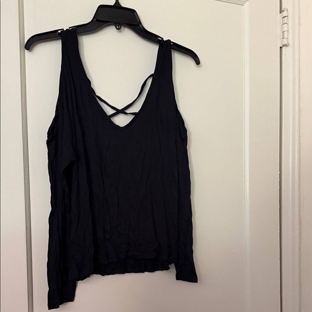 NWT express Black cold shoulder  Women's Top size: S